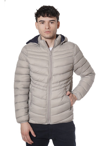  Campera De Abrigo Inflada Reversible Campera Hombre H47 R