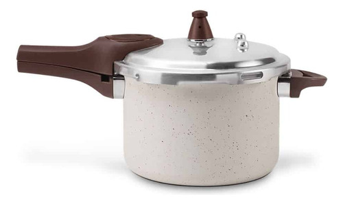 Panela Pressão Fogão Indução Antiaderente Cerâmic 4,2 Brinox