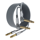 Cable De Instrumento Trs De 14 Pulgadas, Paquete De 2 D...