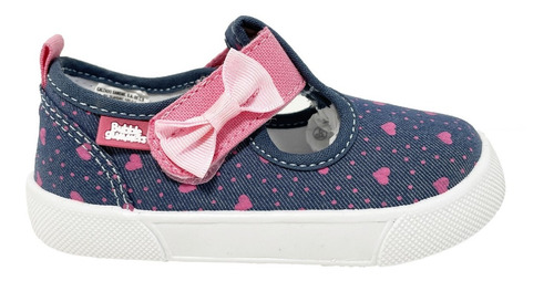 Zapato Tenis Para Niña Con Moño  Bubble Gummers 13-17