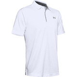 Playera Polo Under Armour Tech Color Blanco Para Hombre