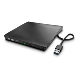 Leitor E Gravador De Cd Dvd Externo Via Usb 3.0 Portátil