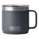 Taza Yeti 100% Original Mug 14 Oz Tapa Magslider - Charcoal