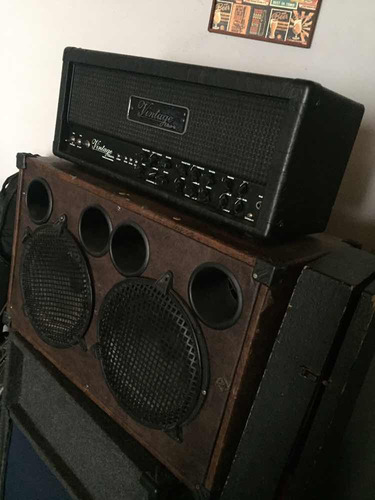 Vintage Electric T. Chanel + Caja 2x12 Con Eminece Legend