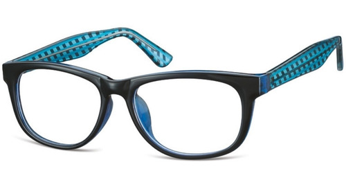 Gafas Montura Marco Rectangular Para Formula En Nylon Cp171