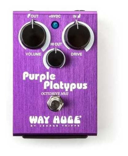Pedal Overdrive Way Huge Purple Platypus Overdrive Octave