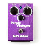 Pedal Overdrive Way Huge Purple Platypus Overdrive Octave