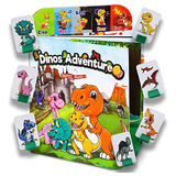 Reca Creations Libro De Dinosaurios Para Niños De 3 A 5  [u]