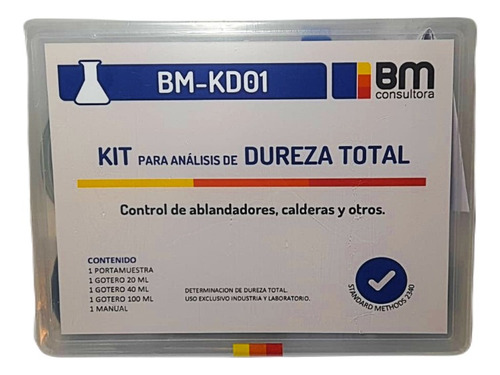 Nuevo Kit Para Análisis De Dureza Total