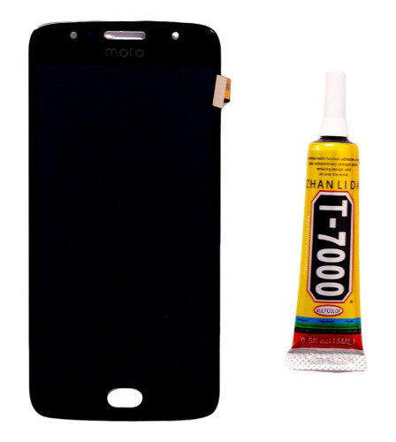 Tela Display Lcd Frontal  Touch Motorola G5s Xt1792 + Cola