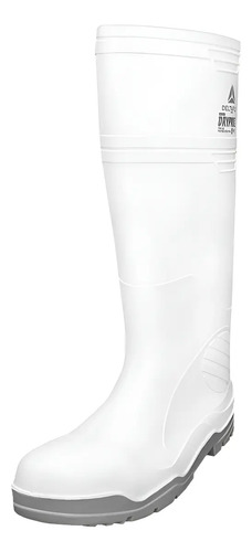 Bota Sanitaria De Hule Blanca Suela Gris Drypro (15 Pares) | Meses sin interés