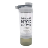 Botella Shaker Everlast 500 Batido Suplementos Combinado Color Gris