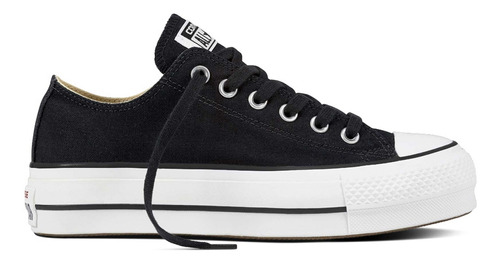 Zapatilla Converse Chuck Taylor Plataforma Mujer Negro