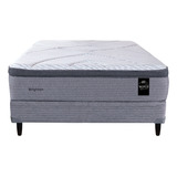 King Koil World Luxury Brighton Sommier 2 Plazas De 190cm Y 140cm Gris