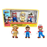 Figura Mario Bros Super Mario Oddyssey Original Jakks Set 3