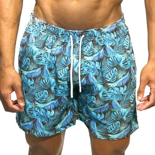 Bermuda Masculina Estampada Short Praia Masculino Tactel 