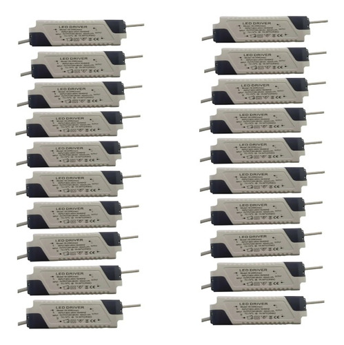 X20 Led Driver 36w - 40w Input 85-265v Output 24-85vdc 600ma