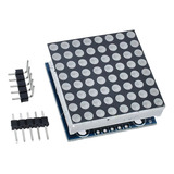 Módulo De Matriz De Puntos Led Max7219 8x8 Módulo De Control