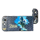 Nintendo Switch Oled Zelda Link Epona Totk Protector Joy Con