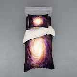 Fundas Para Edredones - Ambesonne Galaxy Duvet Cover Set, La