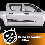 Calco Ploteo Future 2 Toyota Hilux Calcomania Vinilo V