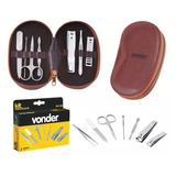 Kit Manicure Com 7 Peças + Bolsinha - Vonder