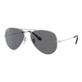 Ray Ban Rb3025 003/58 Aviator G-15 Plata Polarizado