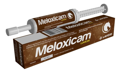 Lavicox Meloxicam 30g - Anti Inflamatorio Cavalos Equinos