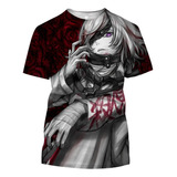 Camiseta De Manga Corta Con Estampado 3d Akudama Driv Tennis