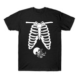 Playera Camiseta Cuerpo Esqueleto Bebe Embarazada Baby Rayos
