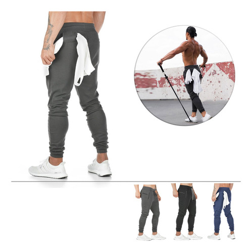 Gym Pants Deportivo Jogger Casual Ejercicio Moda