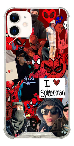 Funda Peso Pluma Spiderman Para iPhone XR 11 12 13 14 Promax