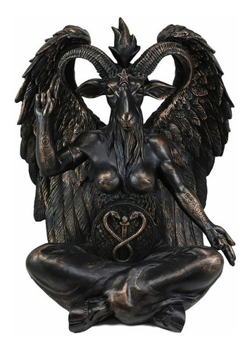 1 Pieza Escultura De Cabra Mágica Zen Ídolo Satánico Baphome
