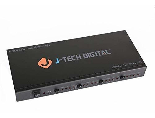 Conmutador J-tech Digital Proav Ultra Hd 4k Hdmi Matrix 4x4 