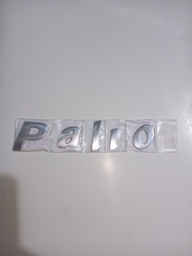 Emblema Fiat Palio  En Metal Pulido Foto 7