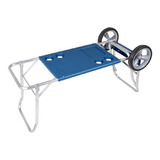 Carrito Playero Mesa Aluminio Plegable P/ Sillas Y Conservad