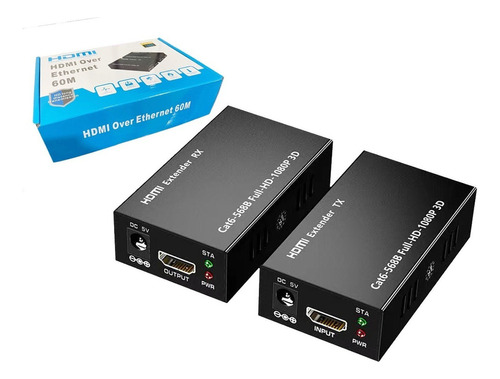 Cable Hdmi Utp 60mts: Extensor Video Audio Digital Rj45