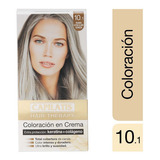  Capilatis Coloración En Crema Kit Completo - Los Tonos Tono 10.1 Rubio Extraclaro Ceniza