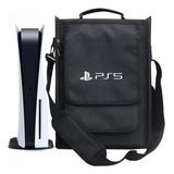 Maletín Funda Estuche Morral Ps5 Porta Accesorios Y Juegos 