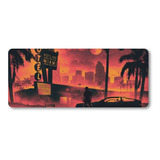 Mousepad Xxl 80x30cm Cod.238 Hotline Miami Rojo