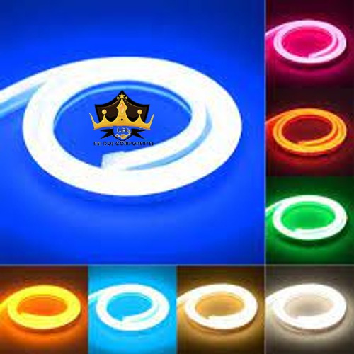 Rolo 100m  Mangueira Led Neon Diversas Cores + 1 Conector