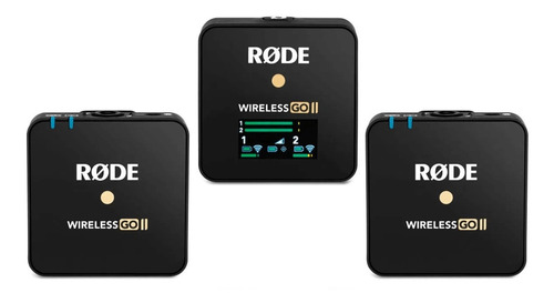 Rode Wireless Go Ii Sistema Microfone Sem Fio Duplo Compacto