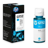 Botella De Tinta Hp Gt52 Cian