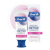 Pasta Dental Oral B Encias Detox Sensitive Care 75 Ml