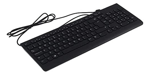 Teclado Lenovo Con Cable/negro