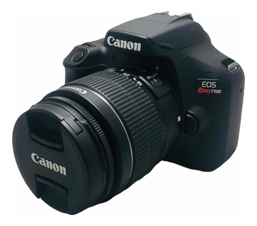 Camera Canon T100 C 18-55 Mm Seminova 15 Mil Clik  