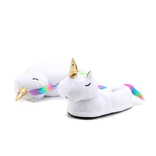 Pantufla Unicornio Talla Estándar Niño