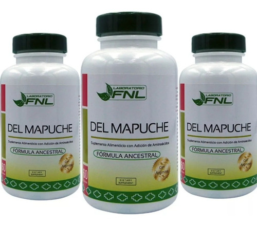 Del Mapuche Fnl 180 Capsulas 3x60 Caps