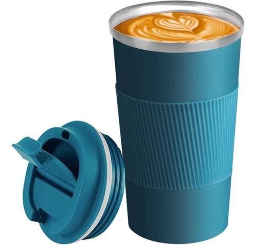 Vaso Termico Acero Inoxidable 500ml Café Antideslizante