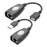 Extensor Usb Via Cabo De Rede Rj45 Até 45 Metros 